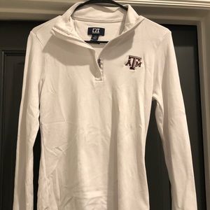 Texas A&M Cutter & Buck Small Quarter Zip
